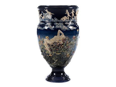 Große Vase von Louis-Robert Carrier-Belleuse (1848 – 1913)